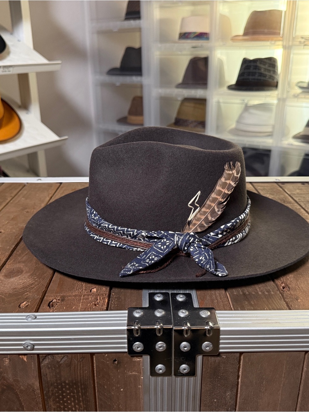 Ruediger Serenade Australian Wool Wide Brim Fedora M / 57cm